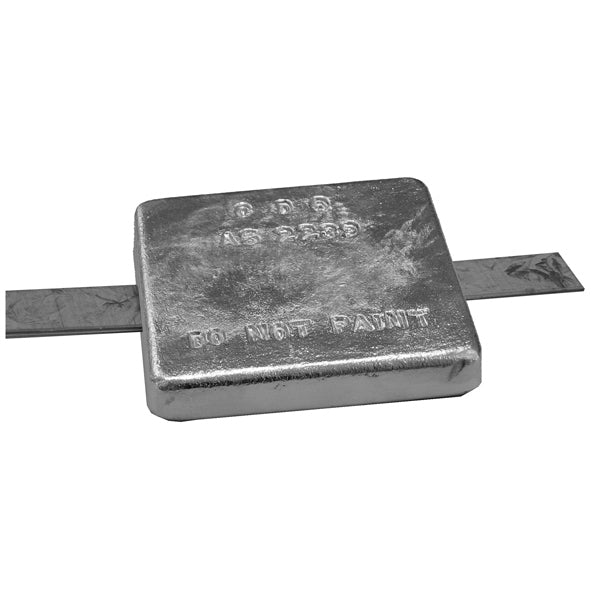Sam Allen - Anodes - Zinc Square Block With Strap
