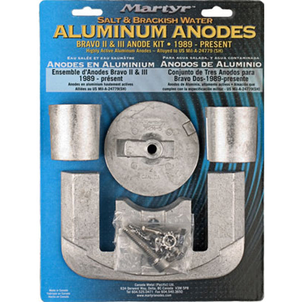 Martyr - Anode Kits - Martyr Aluminium Mercury