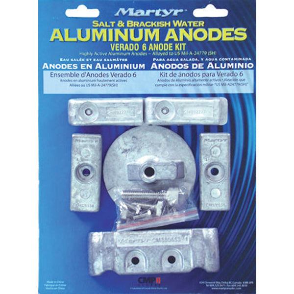 Martyr - Anode Kits - Martyr Aluminium Mercury