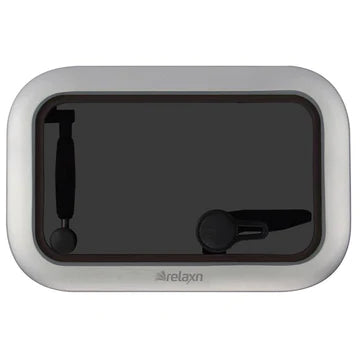 Aluminium Rectangular Single Telescopic Hatch 407 x 262mm