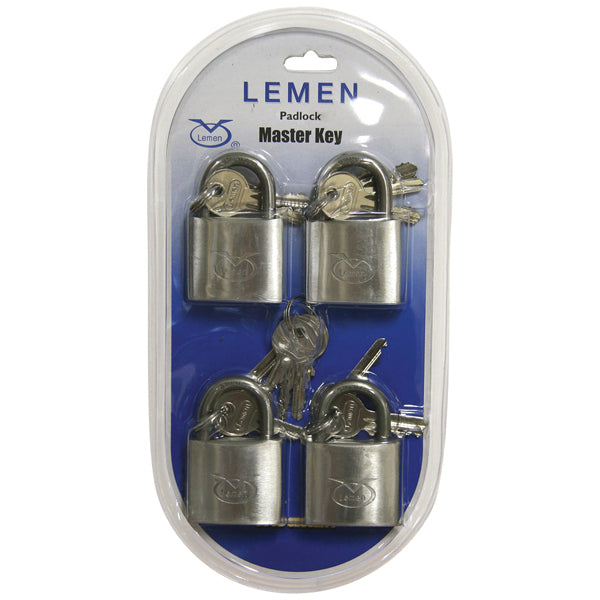 Sam Allen - Padlocks - Keyed Alike - Stainless Steel
