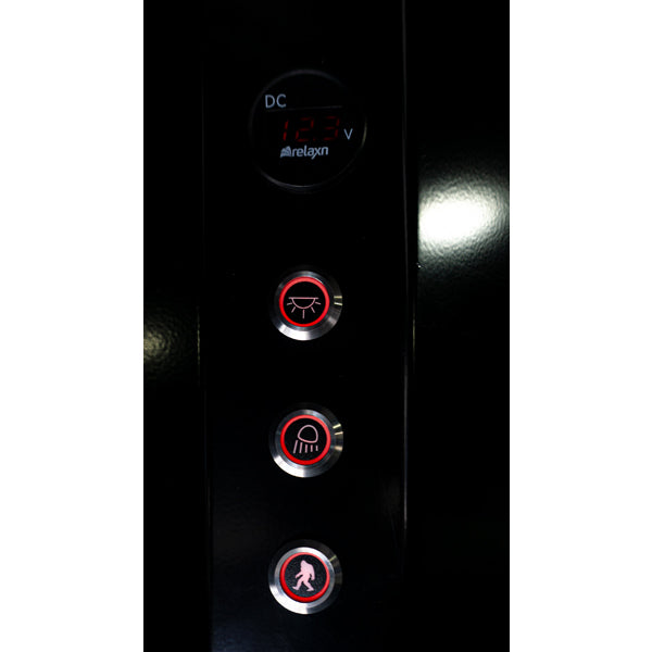 Relaxn - Relaxn Switch - Push Button - Stainless Steel 20A