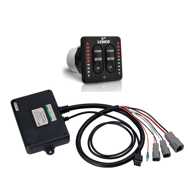 Lenco - Lenco Trim Tab Switch Kit - Led Indicator - 2 Piece Kit