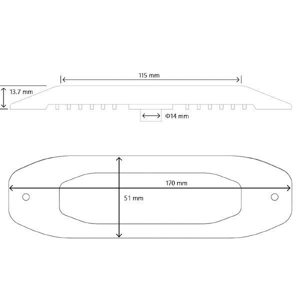 Relaxn - Relaxn Underwater Trailer Boat Light - Surface Mount