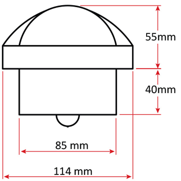 Autonautic - Compass C12 - Flush Mount