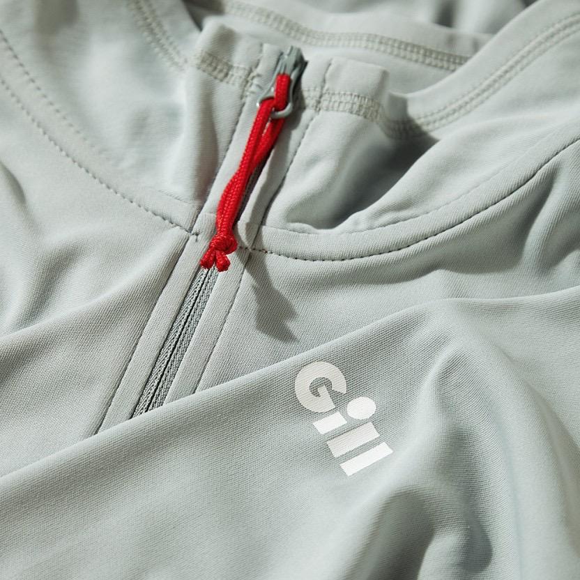 Gill - Men's UV Tec Long Sleeve Zip Tee