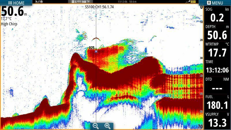 Simrad S5100 Sounder with CHIRP