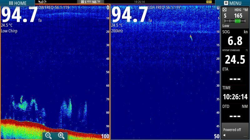 Simrad S5100 Sounder with CHIRP