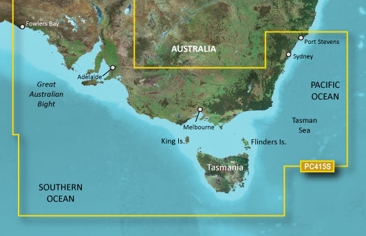 BlueChart g3 Vision microSD - Port Stephens - Fowlers Bay