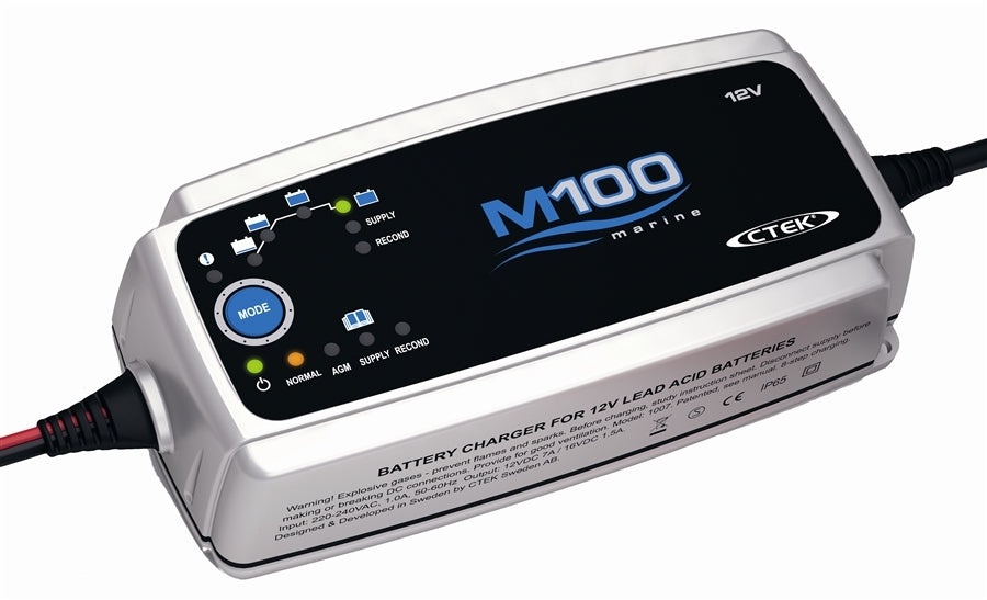 C-Tek M100 12V Battery Charger