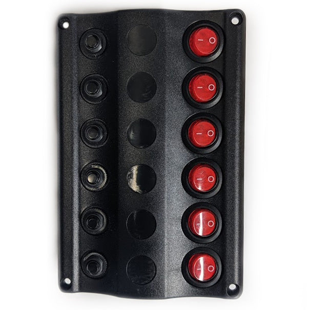 6 GANG SWITCH PANEL PLUSCB