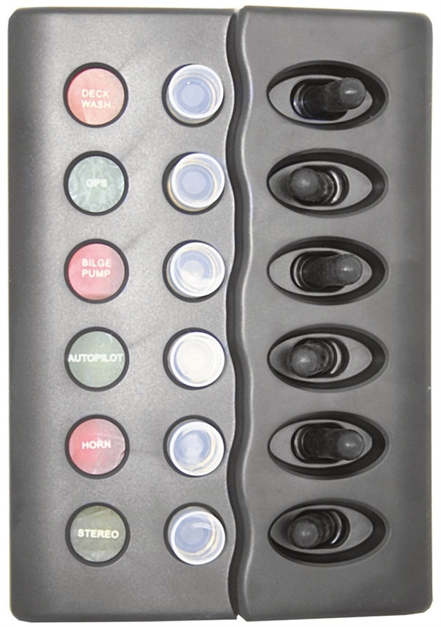 LED 6 Switch Panel