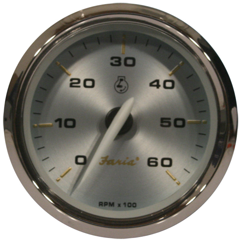 Kronos 4" Tacho 6000 rpm Inboard
