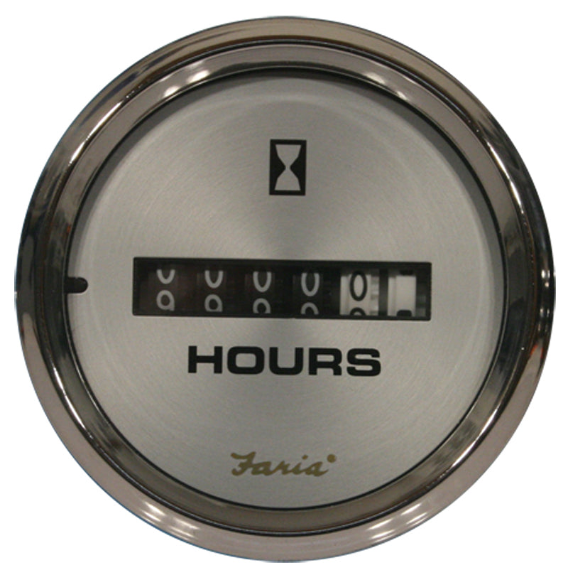 Kronos 2" Hour Meter 10000hrs 12-32 VDC