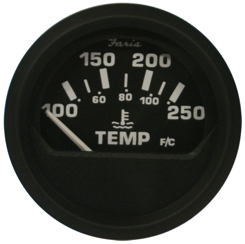 Euro 2" Water Temp Gauge 100-250°F