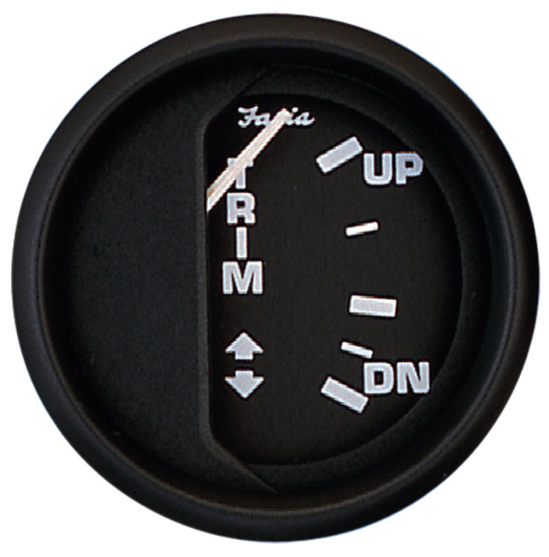 Euro 2" Trim gauge to suit Merc/Yamaha