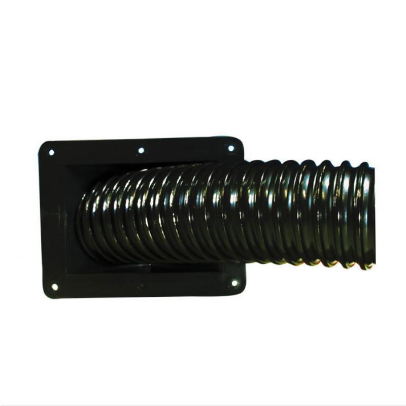 FLANGE RIGGING RECESSED BLACK PLAST
