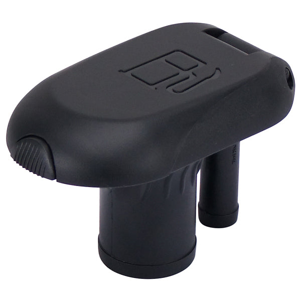 Deck Filler Fuel Vented Black