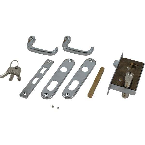 Door Lock - Mortise Diecast Brass