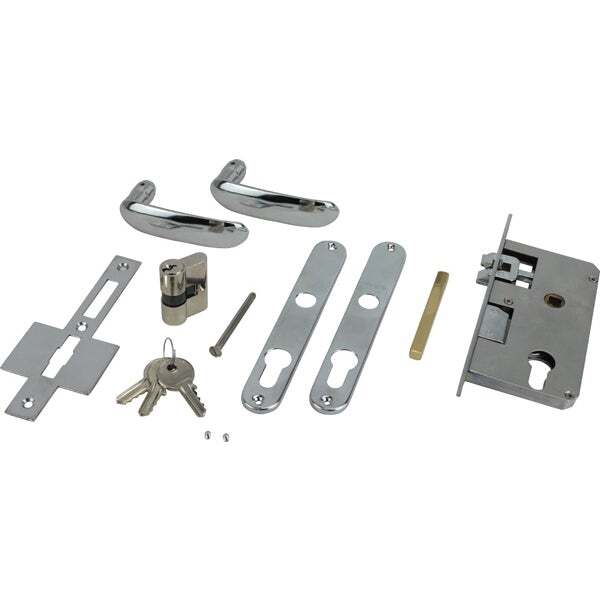 Door Lock - Anti-Rattle Mortise Diecast Brass