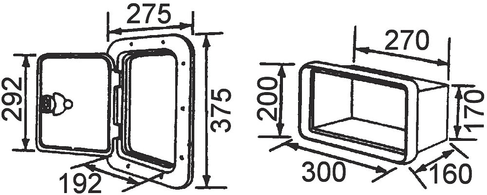 Deluxe Access Hatch and Locker