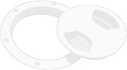 Inspection Port White - 4" ID