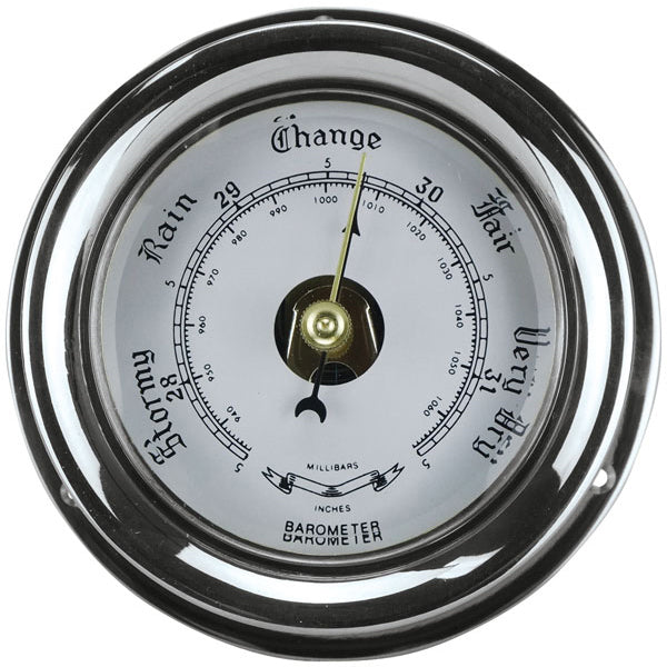 Chrome Barometer