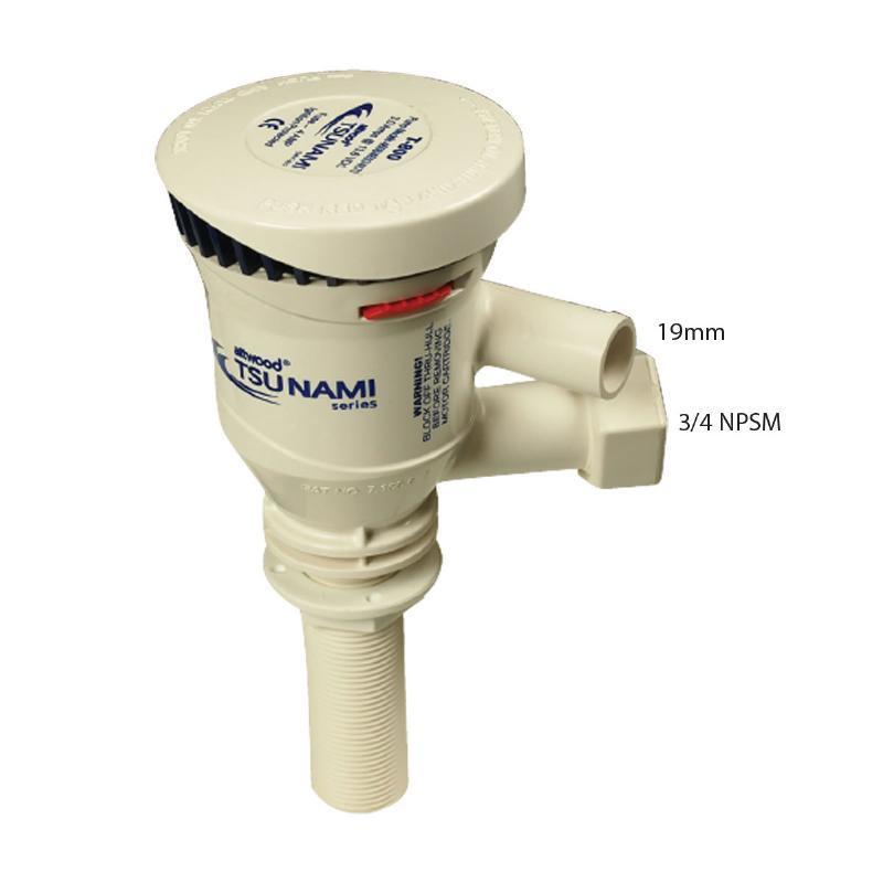 Attwood Tsunami Dual Outlet Aerator Pump