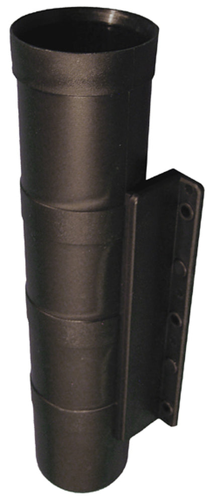 Black Surface Mount Rod Holder