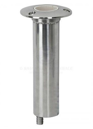 Rod Holder Stainless Steel - Round Head Flush Mount