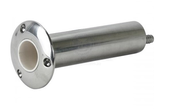 Rod Holder Stainless Steel - Round Head Flush Mount