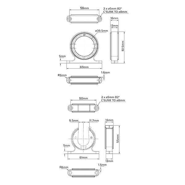 Rod Holder Hanger