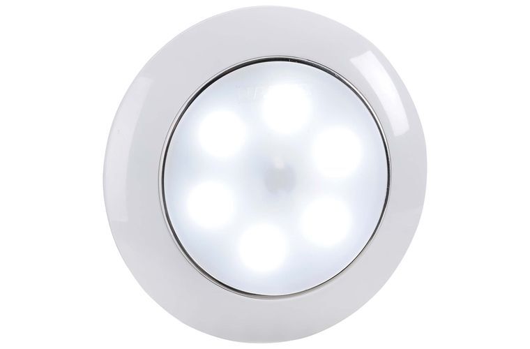 12V Saturn Dual Colour 75mm LED Interior Lamp White/Red