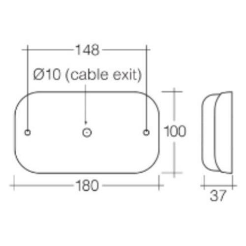 9-33V Model 41 LED Submersible Trailer Lamp Pack
