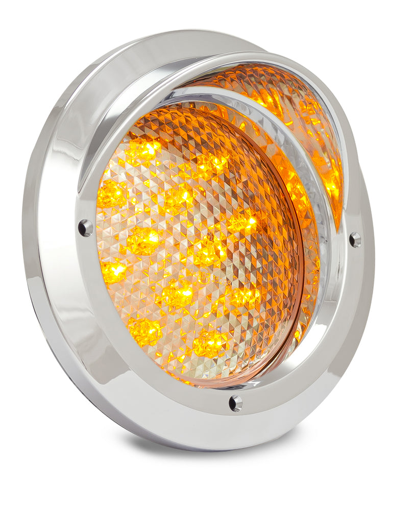 LED Autolamps - Truck Series Recess Mount - Chrome