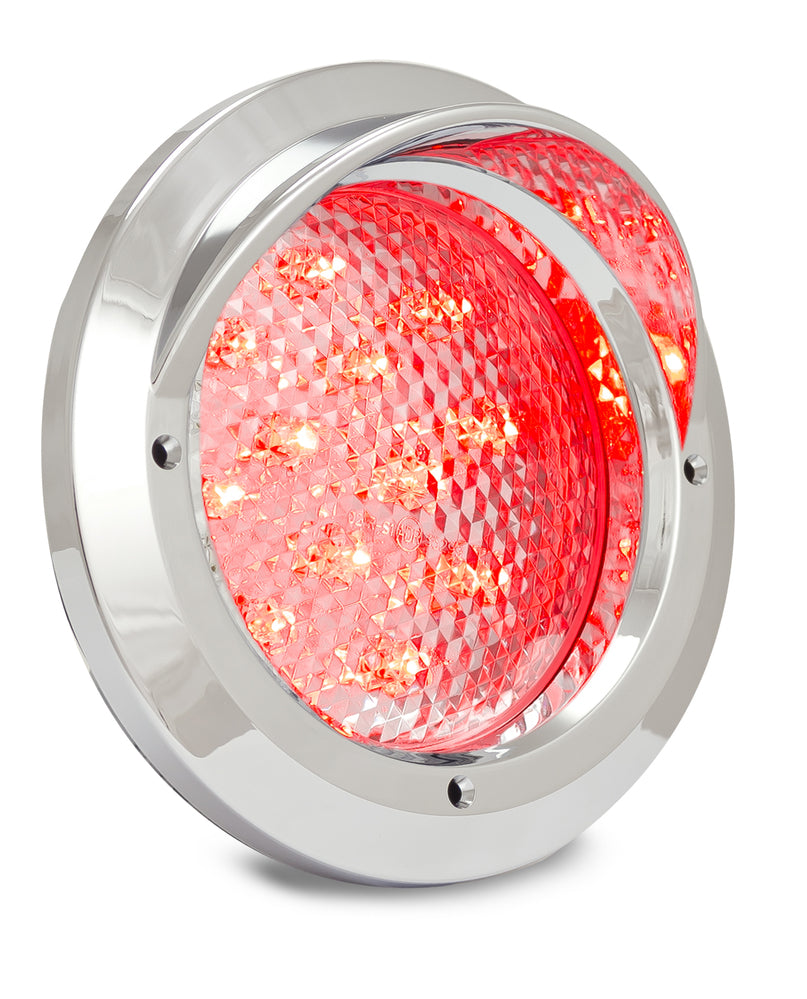 LED Autolamps - Truck Series Recess Mount - Chrome