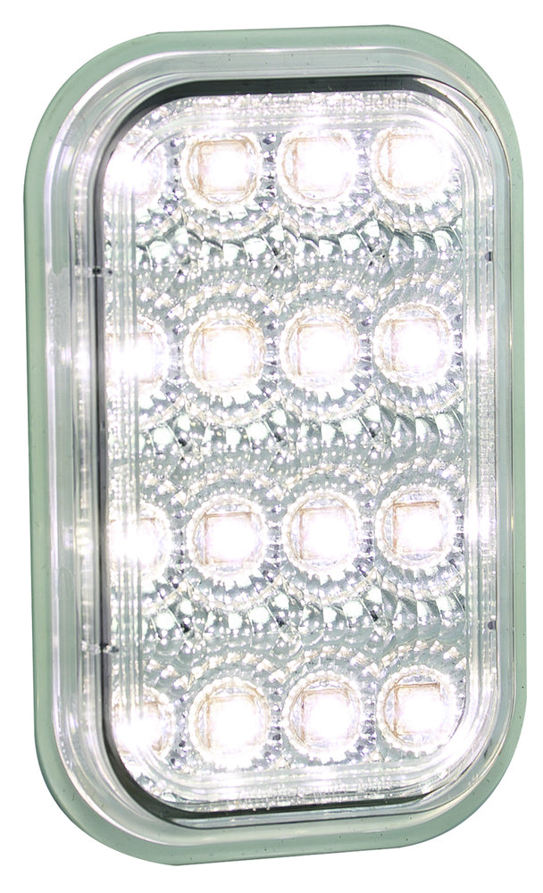 Single Function Recess Mount - White - 131 Series