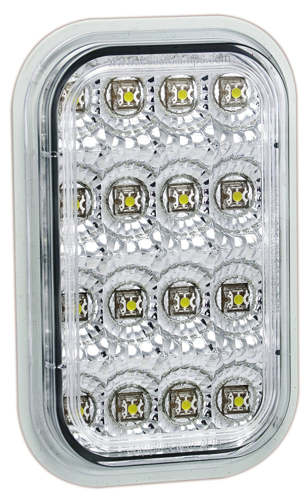 Single Function Recess Mount - White - 131 Series