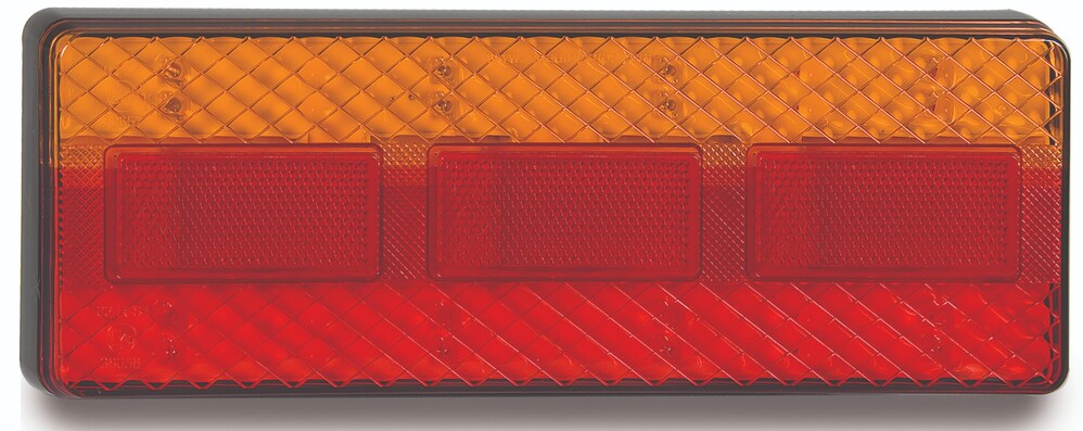 Triple Rear Lamp Amber-Red-White Economical Design