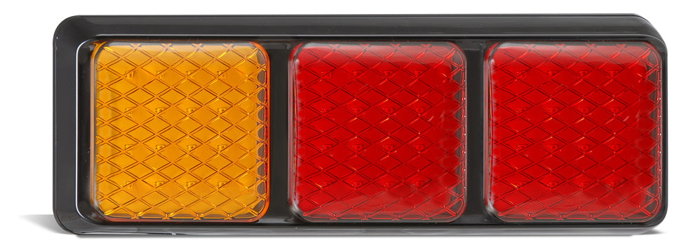 Triple Rear Lamp - Amber-Red-Red - 282 Series