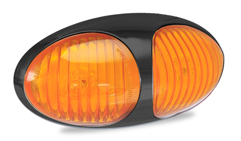 Marker Lamps - 3M Tape Fitting - Amber - 37 Series