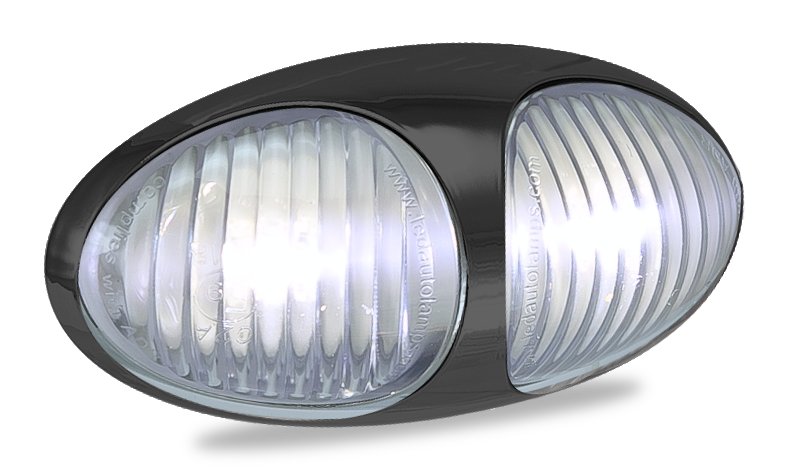 Marker Lamps - 3M Tape Fitting - White - 37 Series