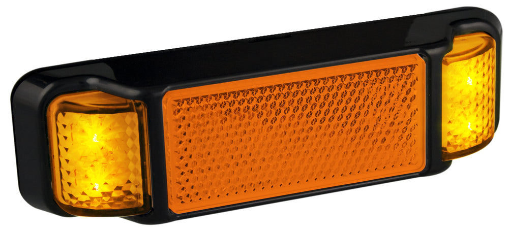 Marker Lamps - Lamp Mount Clip on Bracket - Amber - 38 Series