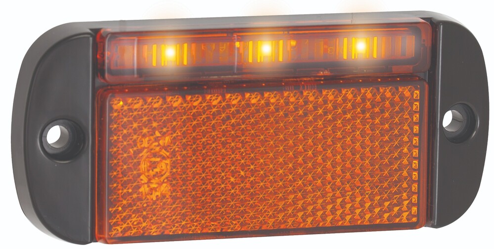 Marker Lamps - Marker/Reflector Screw Fitting - Amber