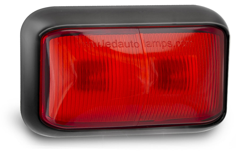 Harness System Marker Lamps (Plug) - Red - 58 Series