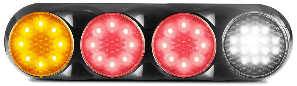 Medium Truck/Trailer Series Coloured Lens Design - 82 Quad