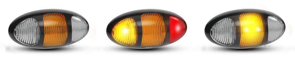 Marker/Indicator Lamp - Amber-Red - 97 Series