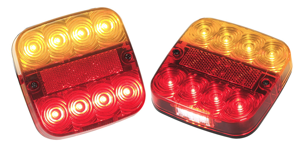 Sml Vehicle/Trailer Lamps - Screw Mount - 4 Pin Plug