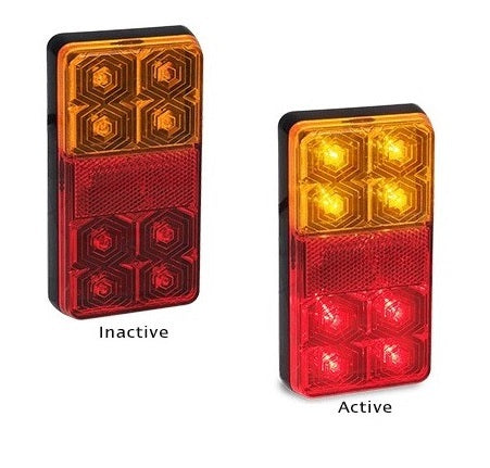 Small Vehicle/Trailer Combination Lamp - H155 Series
