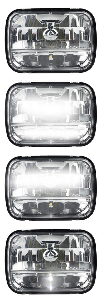 LED 5/3" Sealed Beam, LED 5x7" Sealed Beam - HL165 Series (Twin Pack)